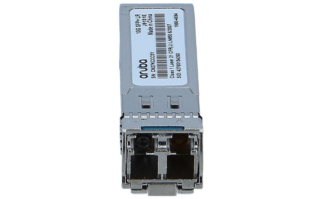 Aruba Networking 10G SFP+ LC LR 10km SMF Transceiver J9151E